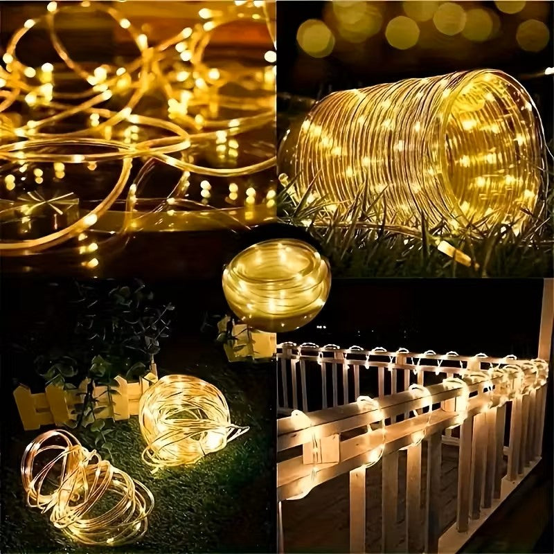 Luces manguera solar