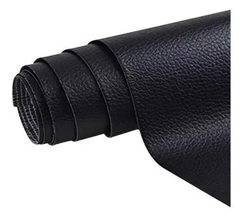 Cuero sintético adhesivo