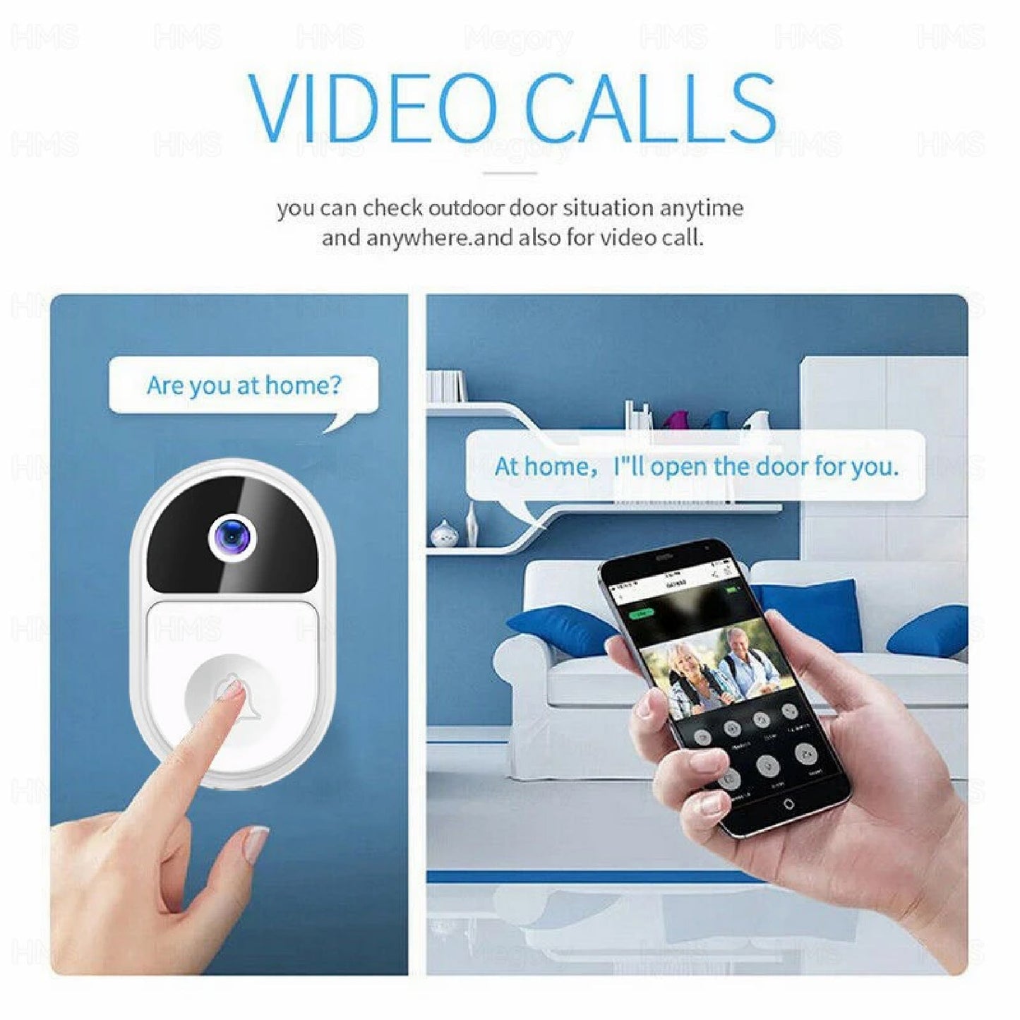 Timbre inteligente con cámara