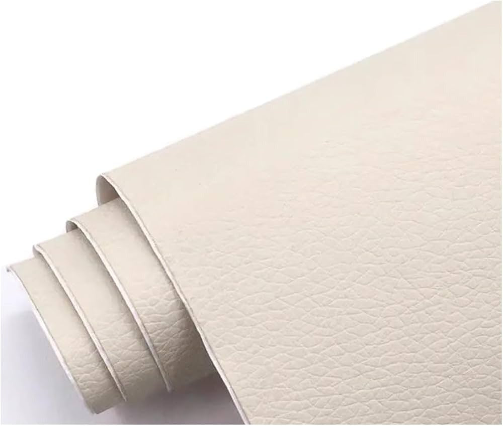 Cuero sintético adhesivo