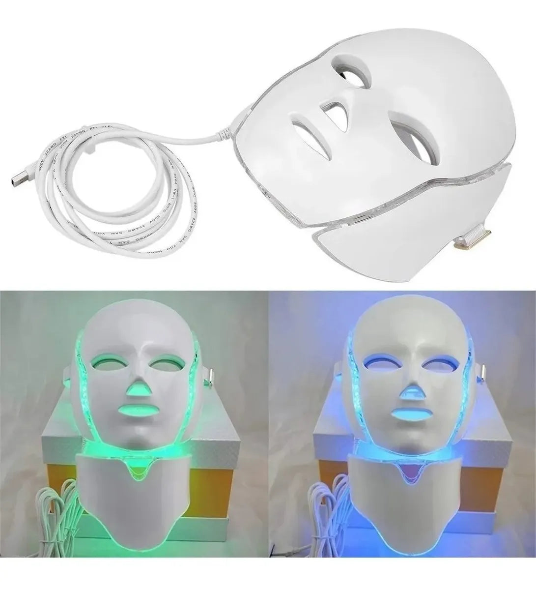Máscara Facial Led