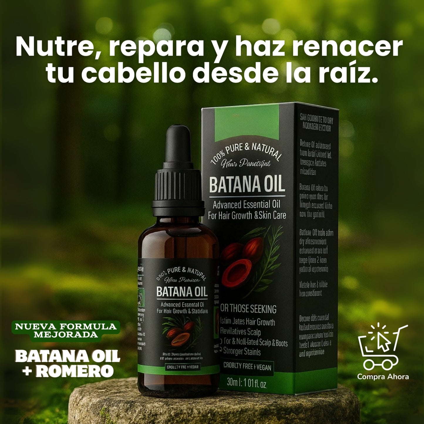 Aceite de Batana + Romero